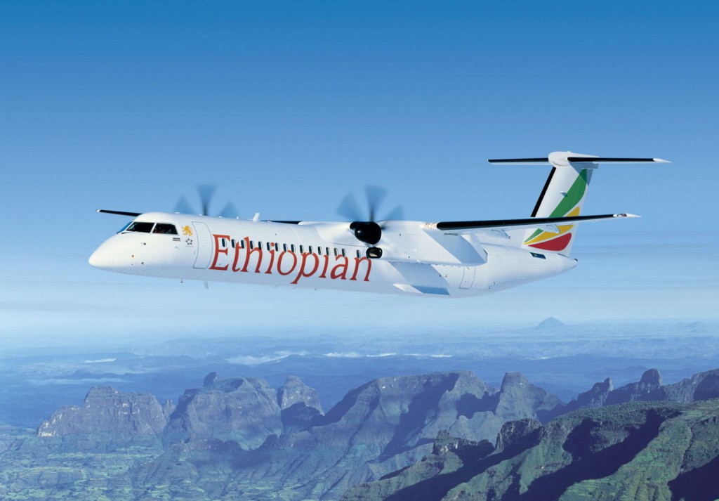bombardier Q400-Ethiopian Airlines Pemakai Bombardier Terbesar di Afrika