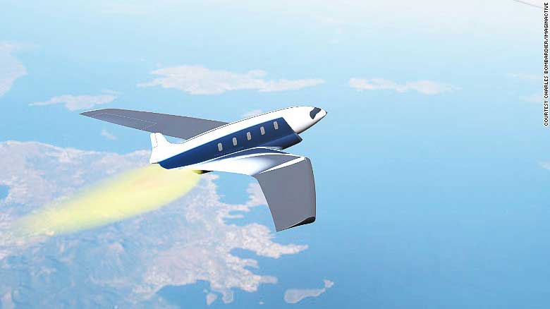 Melintasi Atlantik dalam 11 Menit, Inilah Impian Bombardier