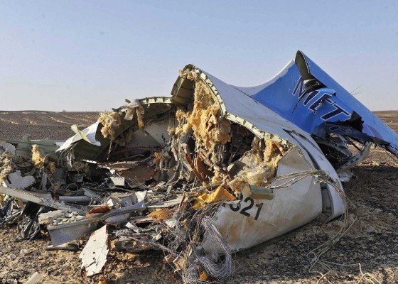 Kecelakaan pesawat Metrojet di Mesir