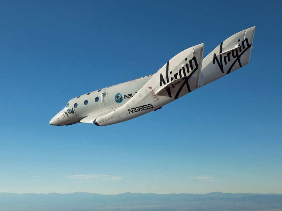 Baju Luar Angkasa Virgin Galactic