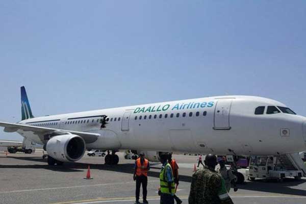 Bom Pesawat Daallo Airlines Ditanam di Laptop