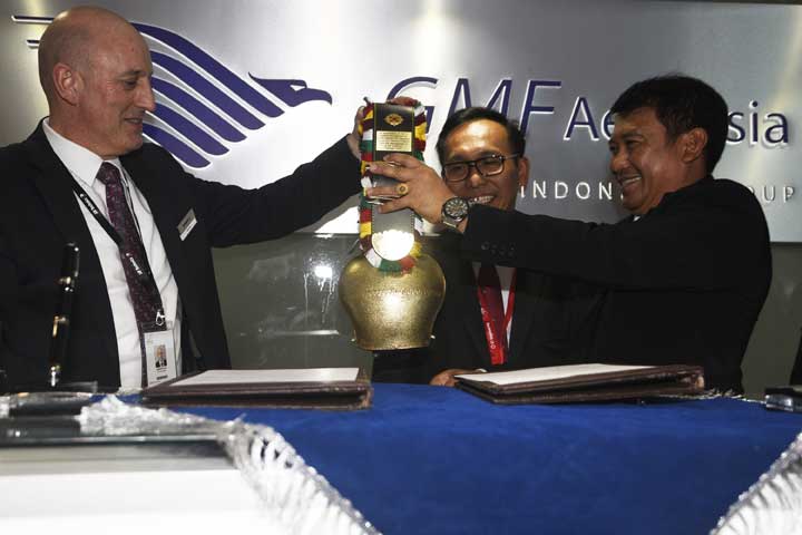 GMF Gandeng Perusahaan Swiss Kembangkan Bisnis Komponen Pesawat