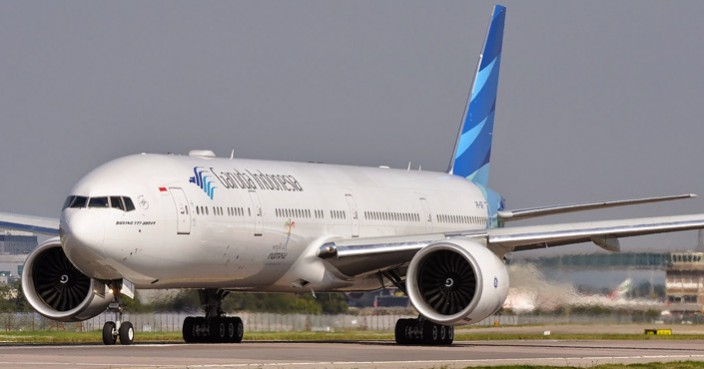 Garuda Rute Jakarta-Shanghai Ganti Pakai Boeing 777-300ER