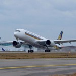 Airbus A350-900 XWB Singapore Airlines Selesaikan Penerbangan Perdana