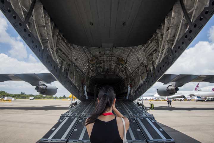 SINGAPORE AIRSHOW: Kumpulan Foto Pameran