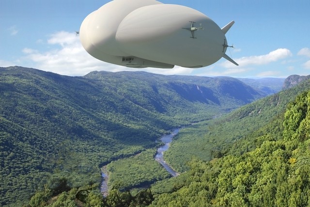 Airship Ini Siap Angkut Ratusan Ton Logistik