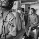 Presiden RI Pertama Ir Soekarno saat berada di pesawat