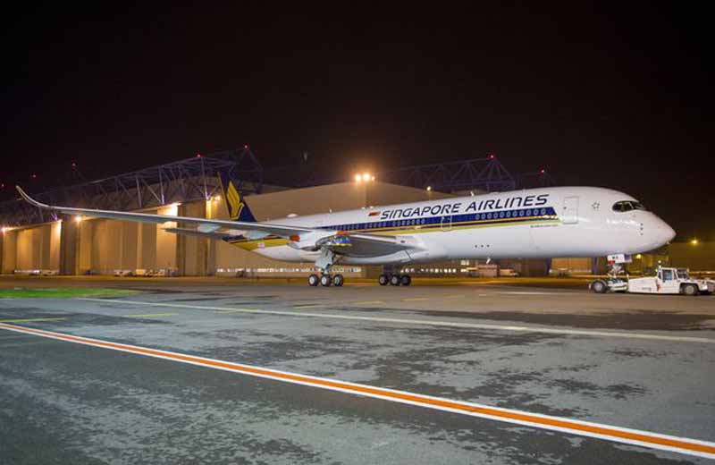 Singapore Airlines Terima Airbus A350-900 Pertama