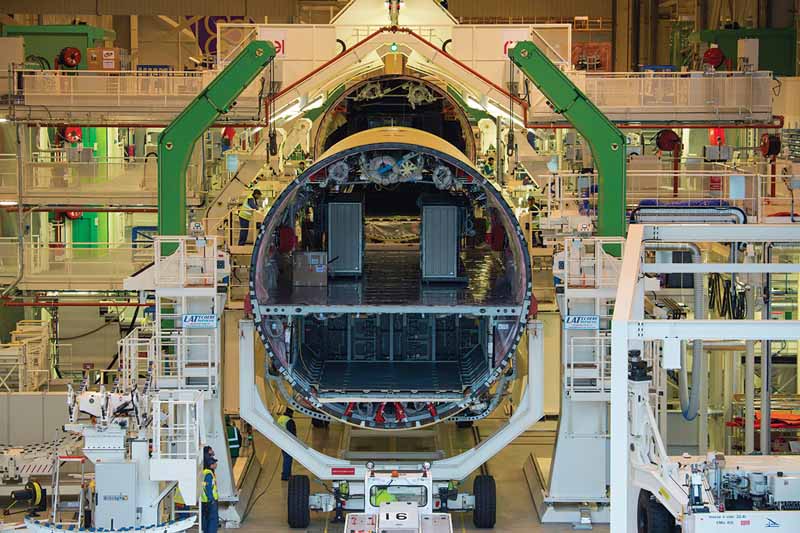 Airbus A350 Membutuhkan 500 Km Kabel dan 60.000 Braket, Gimana Ngeceknya?
