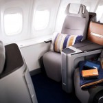 Kursi penumpang kelas bisnis Lufthansa A350