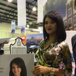 Farah Quinn Ambassador Indonesia dalam Penerbangan KLM