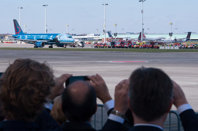 Suasana Haru Warnai Penerbangan Perdana dari Zaventem