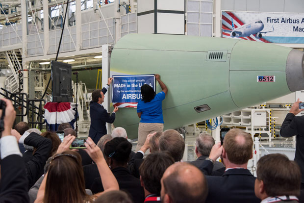 Airbus Resmi Kirimkan Pesawat Pertama Produksi Amerika Serikat