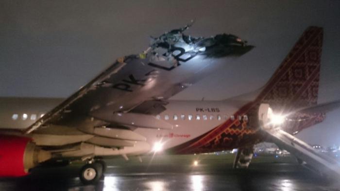Batik Air Tabrakan di Halim Sedianya Terbang ke Makassar