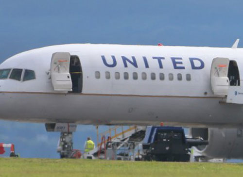 Turbulensi United Airlines