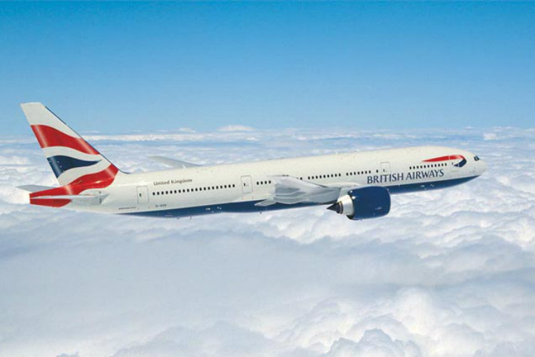 Boeing 777 British Airways Diintersep 2 Gripen Hungaria