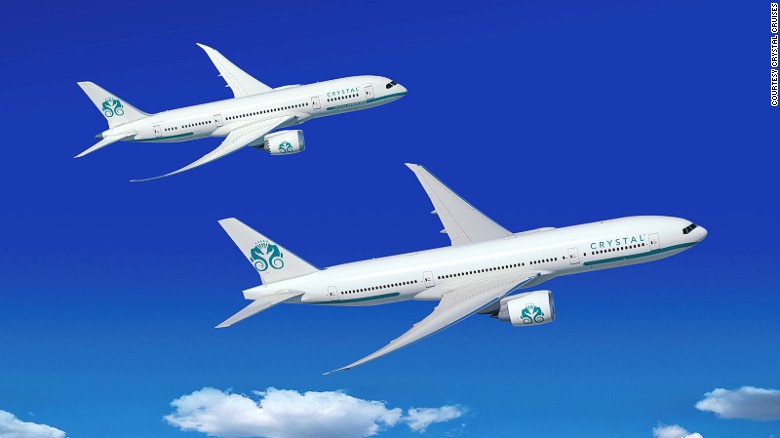 Crystal Cruises Siapkan Pesawat Semewah Kapal Pesiar