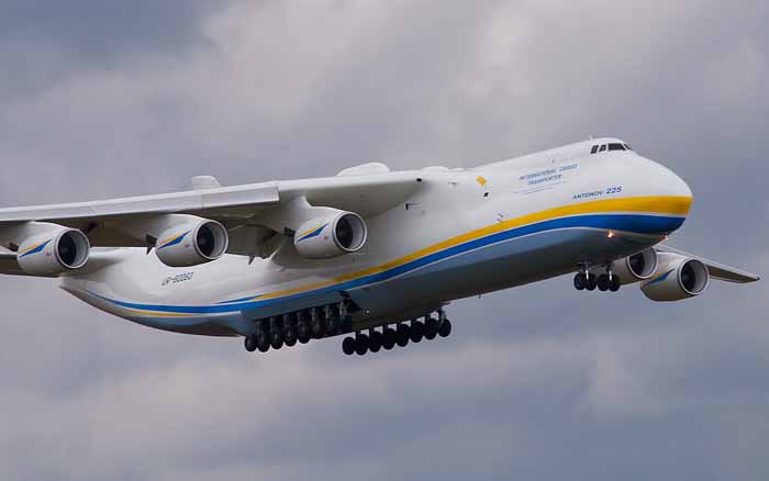 Untuk Kali Pertama, Raksasa Mriya Terbang ke Australia