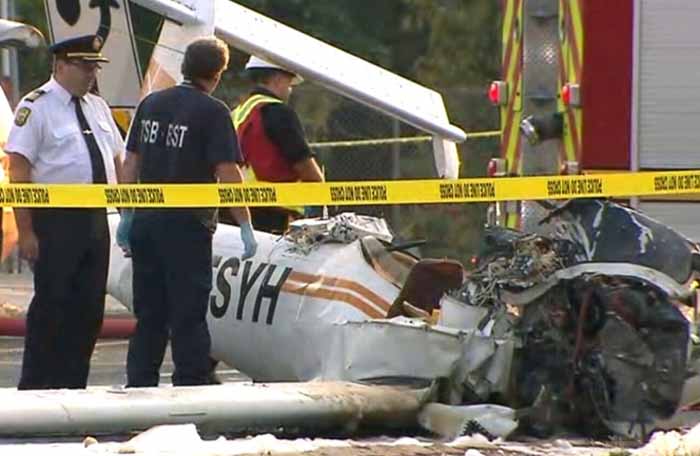 Young man in Canada Killed after Stolen Plane Crashes