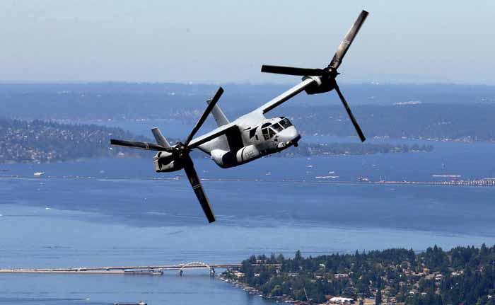 V-22 Osprey With 3D-Printed Parts Successfully Flight Test