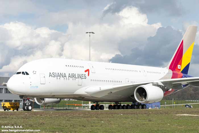 Muncul Asap, Airbus 380-800 Asiana Airlines Putar Balik ke Los Angeles