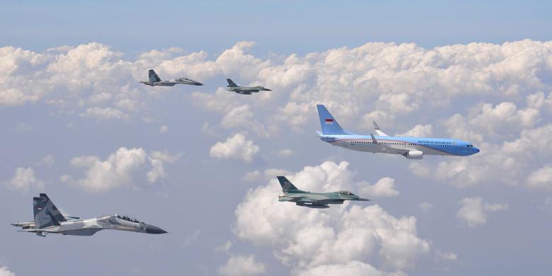 Air Force One Indonesia Jadi Jet Pertama yang Mendarat di Yakuhimo
