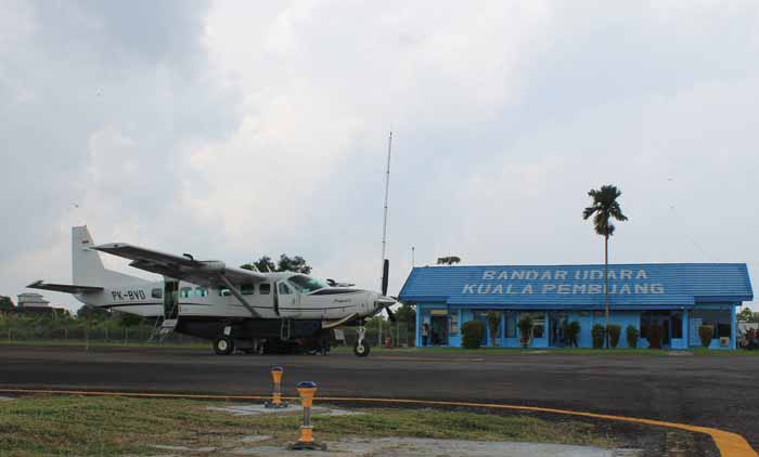 Penumpang dari Bandara Seruyan Meningkat