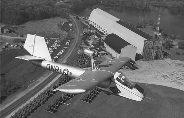 Inflatoplane Goodyear, Pesawat Lipat untuk Menyelamatkan Pilot