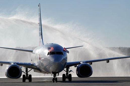 Setelah 50 Tahun, Pesawat Maskapai Amerika Mendarat di Havana