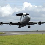 Inggris Grounded Seluruh E-3D Sentry