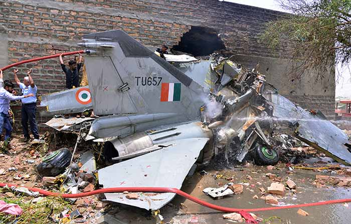 1 Tahun, 11 Pesawat Angkatan Udara India Kecelakaan, 33 Tewas