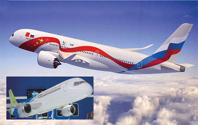 China-Rusia Bergabung untuk Lawan Boeing dan Airbus