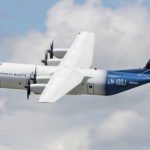 Hercules LM-100J Terbang Perdana