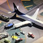Pesawat Tabrak Truk di Los Angeles