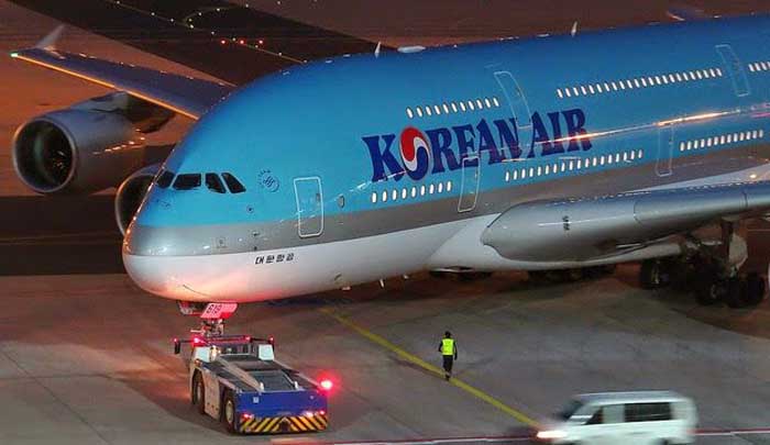 Korean Air Hentikan Penerbangan ke Jepang