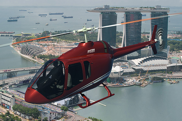 Bell 505 Jet Ranger X Peroleh Sertifikasi FAA
