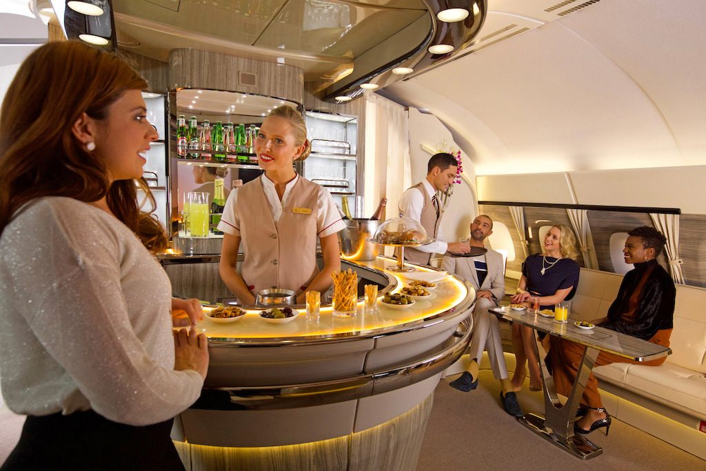 Lounge Makin Mewah di Penerbangan Emirates