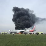 Video Lengkap Terbakarnya American Airlines Dirilis