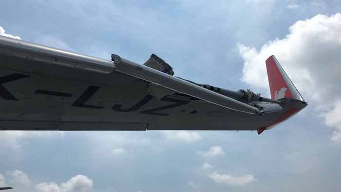 Lion Air dan Wing Air Bersenggolan di Kualanamu