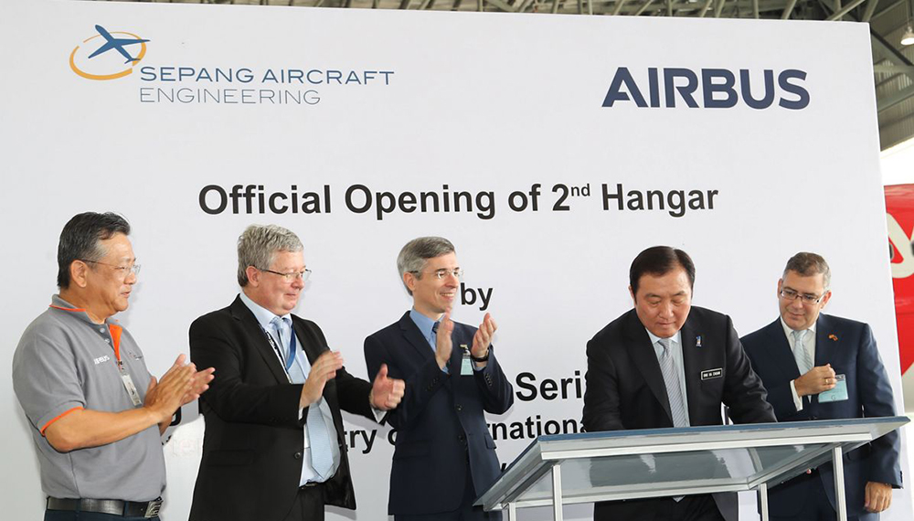Airbus Perbesar Hanggar di Sepang