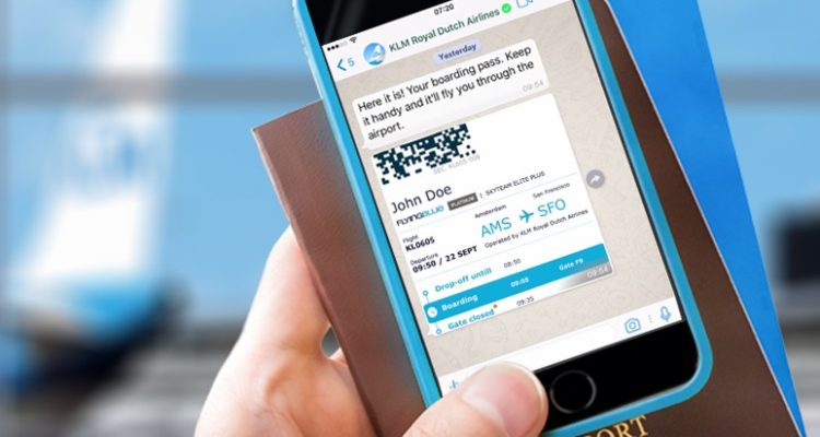 KLM dan WhatsApp Ujicoba Sistem Baru