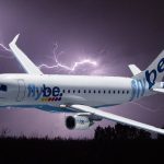 Kena Petir, Flybe Putar Balik