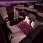 Double Bed di Pesawat, Pertama dari Qatar