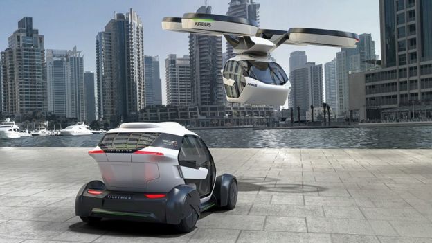 Taksi Drone Dihadang Teknologi dan Aturan