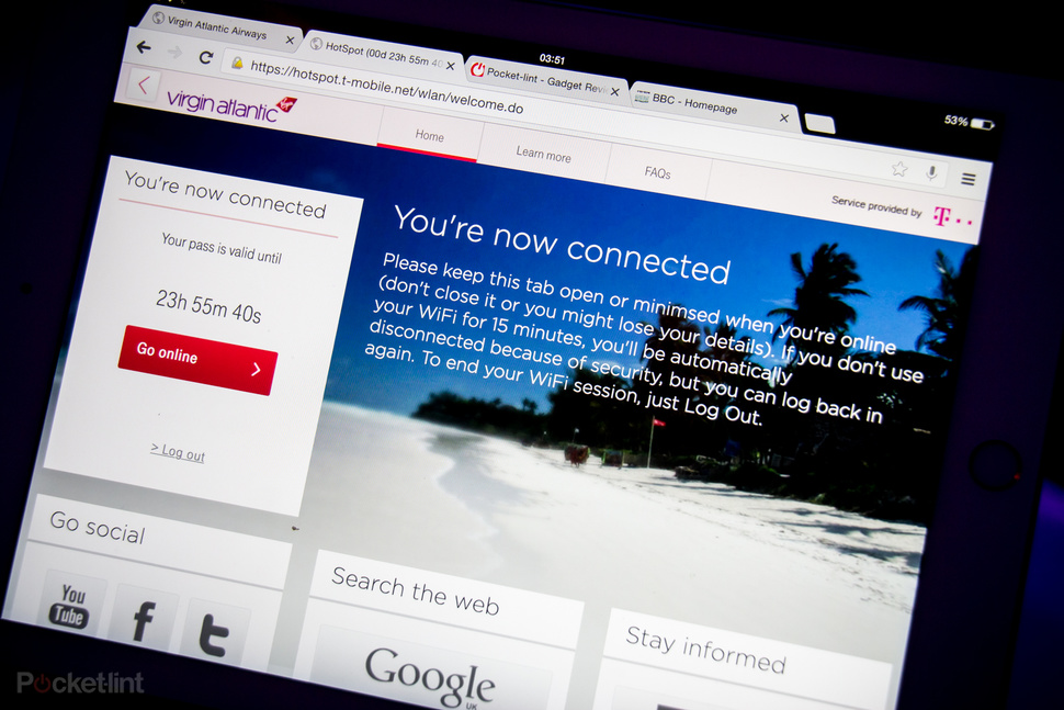 Virgin Pasang Wi Fi Nonstop Lintas Atlantik