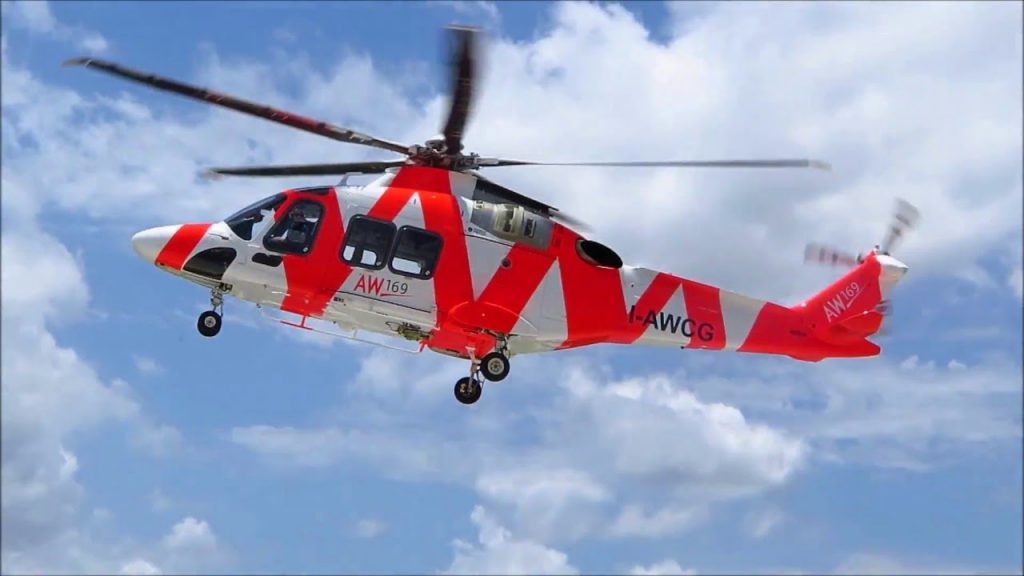 AgustaWestland AW169 di Pesisir Dermark