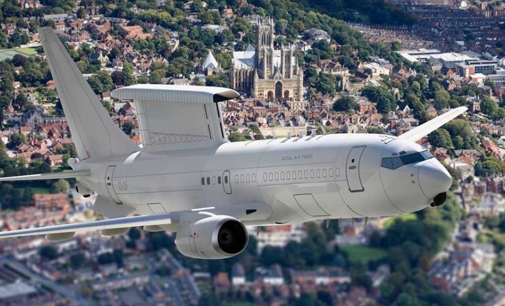Dua dari Lima Boeing E-7 Wedgetail Inggris akan Gunakan Pesawat Bekas