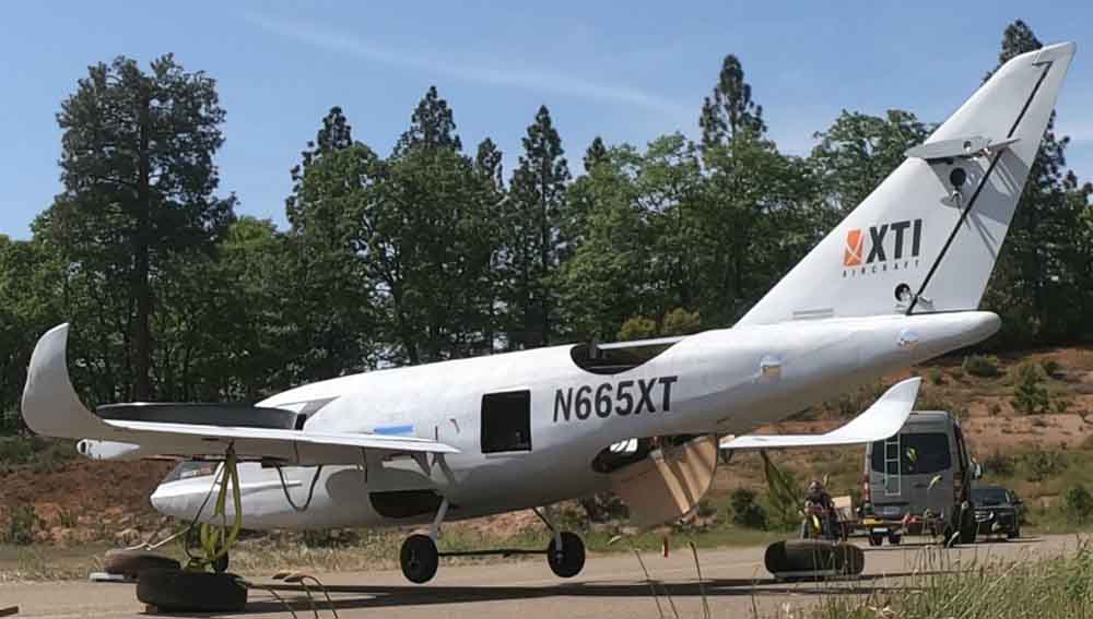Tonggak Pengembangan Pesawat Bisnis dengan Kemampuan VTOL, Prototipe TriFan 600 Terbang