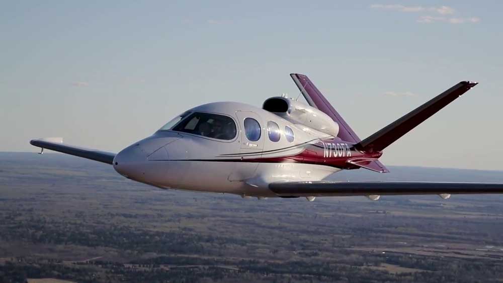 Cirrus Vision, Privat Jet Yang Bisa Mendarat Sendiri