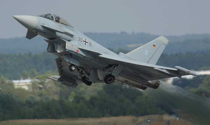 33 Jet Tempur Typhoon Bekas Jerman Ditawarkan ke Pasar
